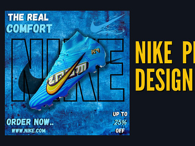 Nike Product Design By Canva 3d animation branding design graphic design logo motion graphics nike product design thumbnail ui ux youtube