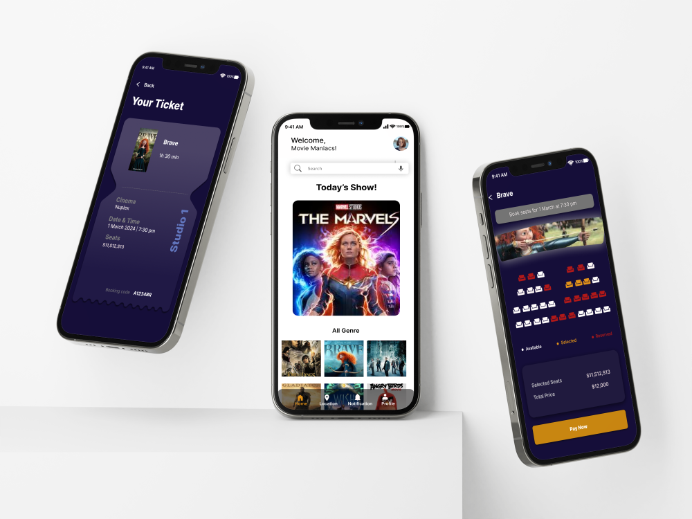 Example of Modern UI/UX Design For Web & Mobile
