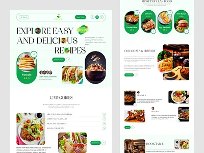 Food Landing Page Design design design uiux droip template droip template design agency figma design food ecommerce food landing page design framer template landing page design oripio oripio design agency restaurant website sujon hossain sujon hossain designer ui uiux ux designer webflow template website design