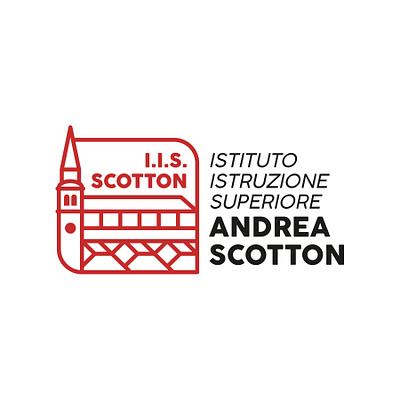 Restyling logo I.I.S. A. Scotton branding logo