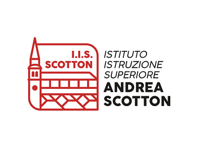 Restyling logo I.I.S. A. Scotton branding logo