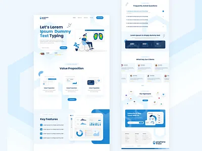 Medical Landing Page app appointment branding commerce design doctor graphic design hospital hospitality illustration light logo medical medicine minimal modern tech ui ux web
