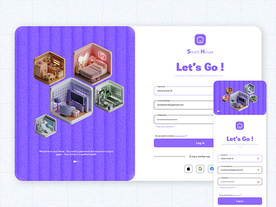 Smart House ° Landing page