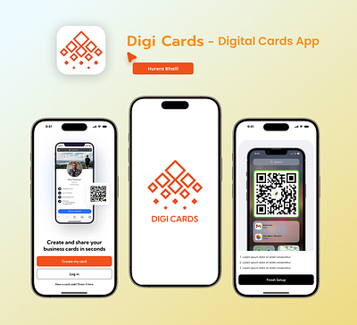 Virtual Card App app user interface digicard app graphic design ui virtual card app
