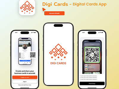 Virtual Card App app user interface digicard app graphic design ui virtual card app
