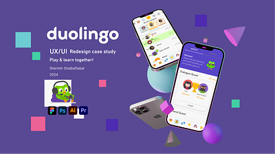 Duolingo, Redesign Case Study duolingo gamification learningapp productdesign redesigncasestudy uiux