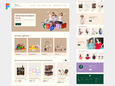 Ecommerce- Website Landing page design. ecommerce website landing ui website landing page design