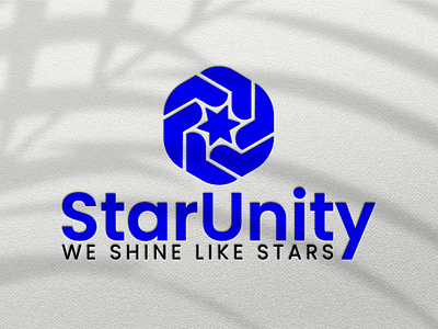 StarUnity Non-Profitable charity foundation Logo brand design brand guidelines brand identity branding branding designer design graphic design logo logo design logomark modern logo