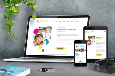 Website Złota Rybka elementor elementor website kindergarten kindergarten website web design web development website wordpress wordpress design wordpress website