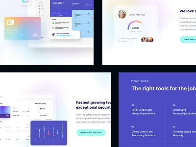 SolTech UI Design card design finance graphic design home page landing page design layout design ui design ux design website design
