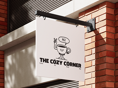 The Cözy Cörner Cafè brand itentity branding branding design cafe cafeteria coffee coffee shop graphic design illustration logo logotype packaging packaging design vector visual identity