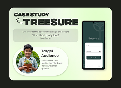 Treesure - Case Study animation app application behaviour branding case study design graphic design illustration motion graphics research ui user experience research user interface ux web application