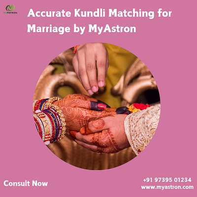 Accurate Kundli Matching for Marriage by MyAstron myastron