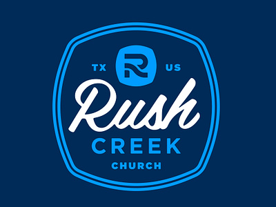 RUSH CREEK Logo Design Presentation 3d animation branding graphic design logo motion graphics ui