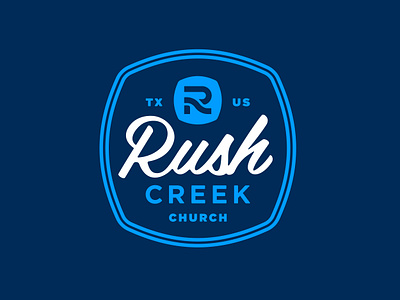 RUSH CREEK Logo Design Presentation 3d animation branding graphic design logo motion graphics ui