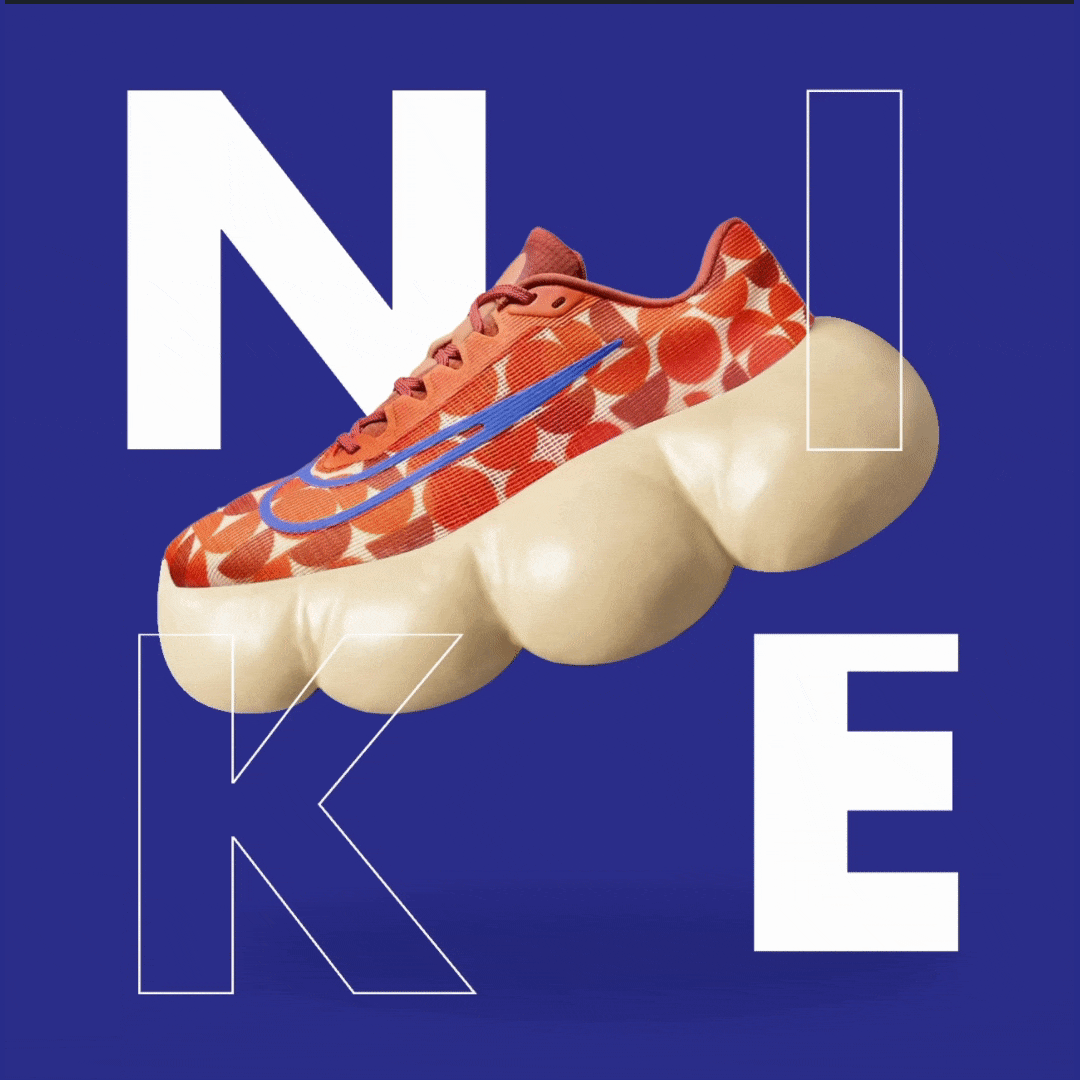 Nike - AI animation ai animation fable graphic motion nike prism