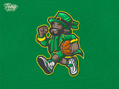 Celtics mascot character branding character design esport graphic design illustration logo mascot sport ui