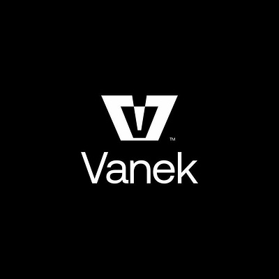 Vanek Logo Design and presentation 3d animation branding graphic design logo motion graphics ui