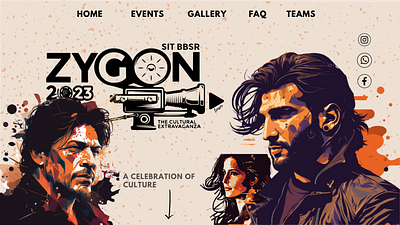 Zygon graphic design poster design
