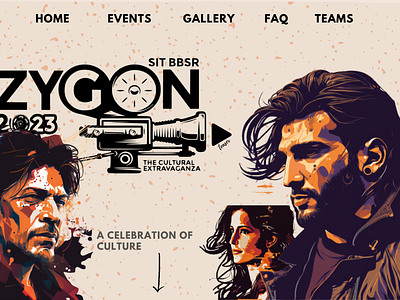 Zygon graphic design poster design