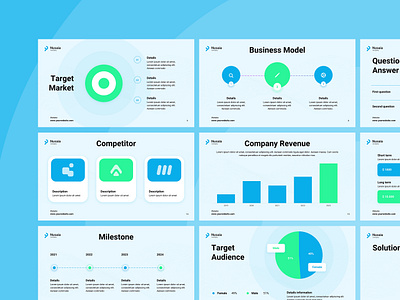 Nusaia - Pitch Deck Presentation Diagram & Chart chart diagram inforgraphic pitch deck powerpoint powerpoint template presentation presentation design