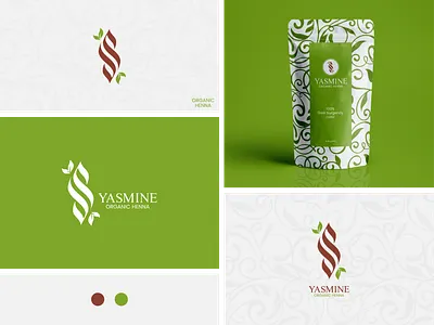 Yasmine - Arabic Calligraphy Logo & Product Packaging Design arabic arabic calligraphy arabic logo calligraphy design islamic islamic art islamic calligraphy logo logo design packaging design product packaging