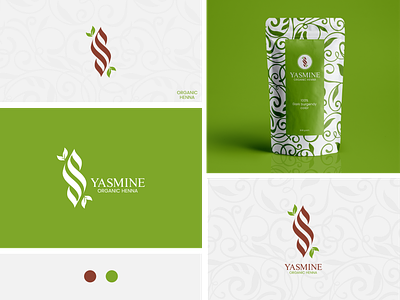Yasmine - Arabic Calligraphy Logo & Product Packaging Design arabic arabic calligraphy arabic logo calligraphy design islamic islamic art islamic calligraphy logo logo design packaging design product packaging