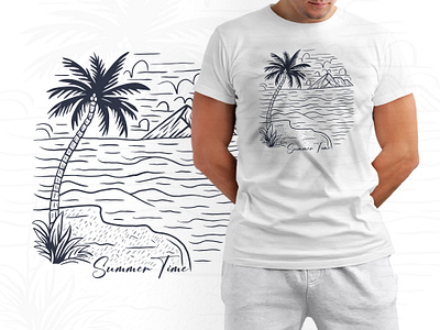 summer time adventure t shirt design mountain t shirt