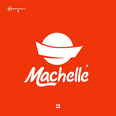 Machelle branding composite logo english logo graphic design iranian logo logo logotype persian logo shahriyar jamali title design شهریارجمالی علامت نشان نشانه نوشته هنر