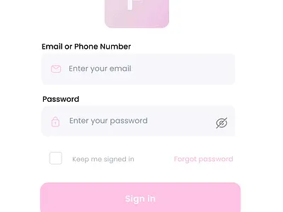 App ui design for a CRM app crm design figma graphic design pink ui user experience user interface ux website design