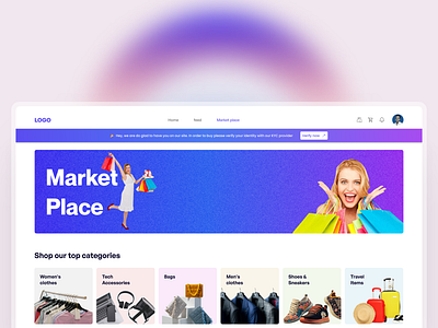 Market place blockchain branding e commerce graphic design landing page logo p2p ui ux web3 website