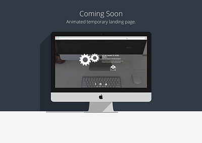 Coming Soon - Temporary HTML5 Page bootstrap coming soon contact contact form css css3 flat html5 landing page minimal responsive temporary