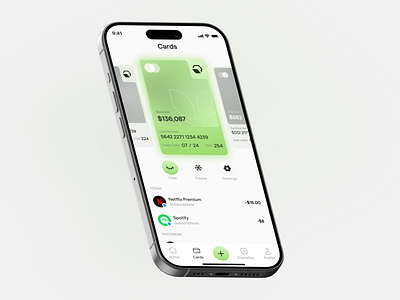Fintech App Concept banking clean design figma finance fintech iphone minimal mobileapp product ui