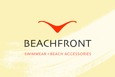Beachfront Logo Design branding design graphic design illustration logo minimal typography vector