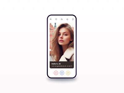 Mobile Dating App dailyui design mobile ui ui design uiux user interface
