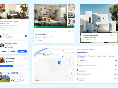 Card Property Listing app card card design card design app cardproperty listing cards design designer properties property property listing real estate card ui ux visual