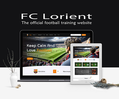 the official football training website academy fc lorient football training training football ui