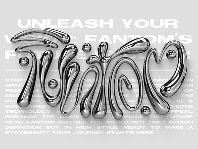 Funtome Sunglasses Logo 2024 3d 3dlogo art direction brand identity branding chrome design graphic design handdrawlogo identity liquid logo logodesign logotype metal minimalist retro tentwo y2k