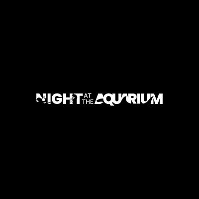Night At The Aquarium Logo Design | Oregon Coast Aquarium branding design graphic design logo logodesign