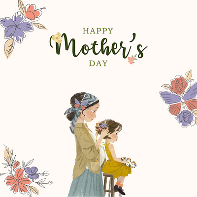 Happy Mother's Day design graphic design vector