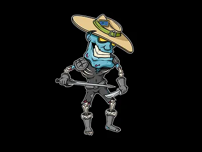 Game Character Illustration | Graphic Design 2d art cartoon cartoonish character character design concept art fantasy game design games gaming graphic design hero icon illustration mascot rpg sticker vector vector art