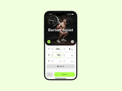 Workout Tracker - Daily UI #041 daily daily ui daily ui 041 dailyui figma fitness fitness app health health app interface training ui ux workout workout tracker