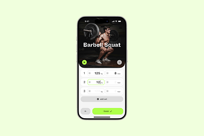 Workout Tracker - Daily UI #041 daily daily ui daily ui 041 dailyui figma fitness fitness app health health app interface training ui ux workout workout tracker