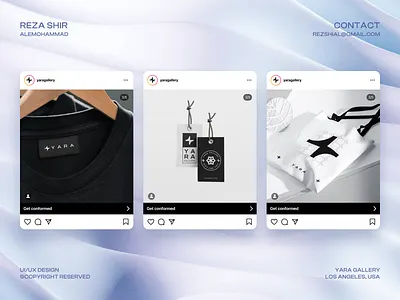 Yara Gallery Logo Design Project branding design graphic design identity logo visual visualidentity