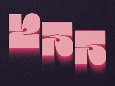 Bold Funky Type exploration 70s 70s type branding funky groovy type typography