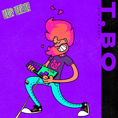 T.Bo - Character Design cartoon cartoon character character design it office original character portrait rock swiss vector