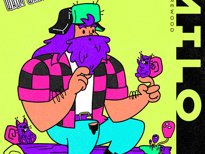 Milo Morewood - Character Design cartoon cartoon character character design original character vector