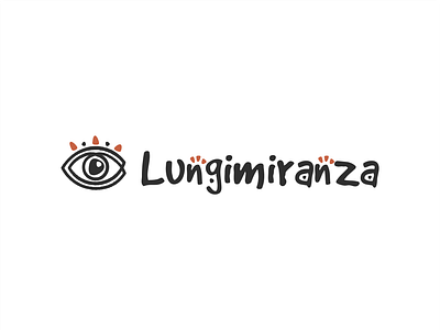 Lungimiranza Logo branding design eye eyes flat graphic design hand made illustration logo logotype lungimiranza modern playful professional typography
