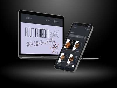 Flutterbean Responsive Design 3d animation branding graphic design logo motion graphics ui