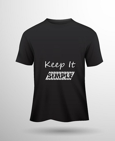 Keep It Simple T-Shirt branding graphic design logo